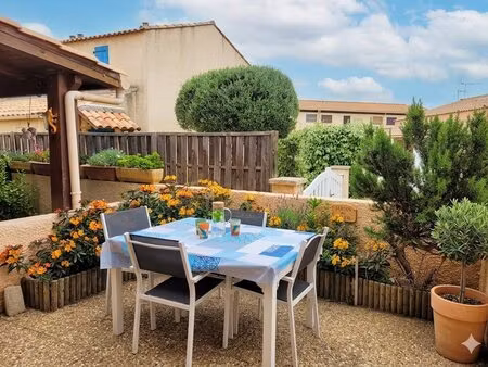 pavillon t3 avec terrasse et parking narbonne plage