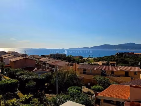 à vendre – studio vue mer à agosta plage