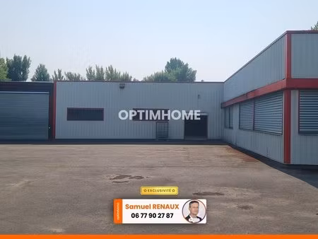 rebais - terrain de 8500m² environ avec 2 batiments industriels de 1800m²