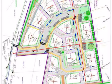 vente terrain à subles (14400) : à vendre / 700m² subles