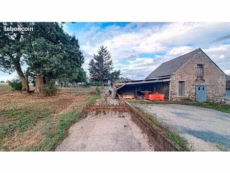 bâtisse en pierre à rénover à vendre à la roche blanche