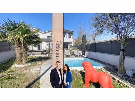maison - 3 chambres - dont 1 suite parentale - buanderie - terrasse - jardin - spa