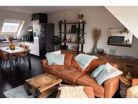 gemeubeld dakappartement met zuidgericht terras en garagebox