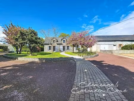 vente maison 7 pièces 175 m² vallons-de-l’erdre (44540)