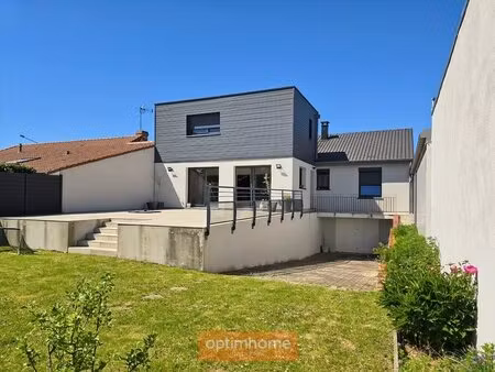 maison semi plain-pied 150 m² 4 chambres sous-sol complet jardin expo sud