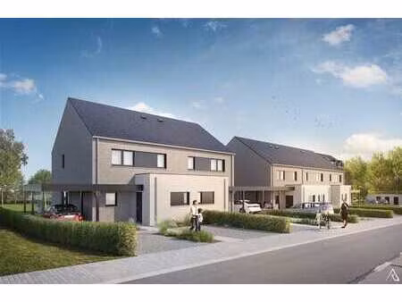 maison neuve 3 façades à vendre à ohey