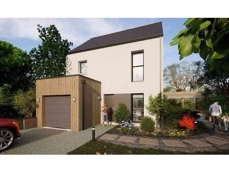 terrain avec maison neuve à vendre