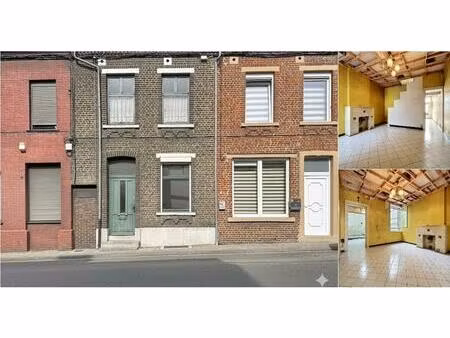 maison à vendre avec jardin et 2 chambres   marchienne-au-pont (vbe20705)