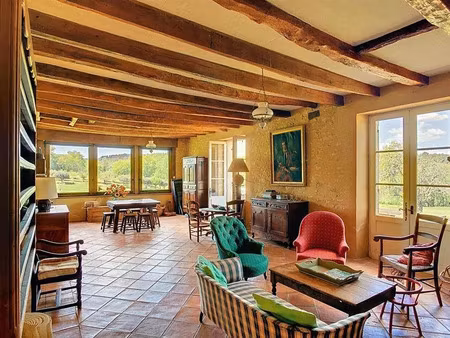 vente maison 8 pièces 286 m² à le buisson-de-cadouin (24480)  519 750 €