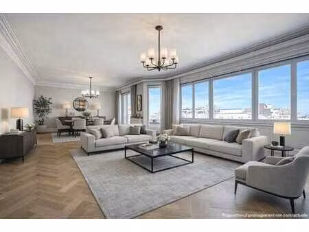 appartement 3 chambres avec terrasse et beaux volumes