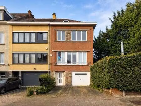 maison unifamiliale trois façades à uccle