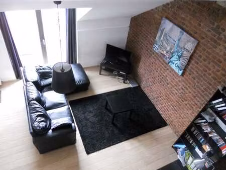 appartement duplex 2 ch. à herve. balcon au sud.