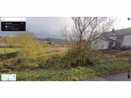 terrain à bâtir avec vue