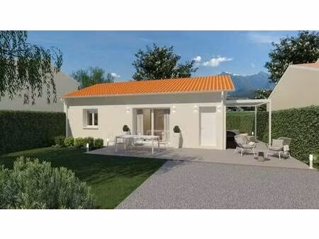 terrain avec maison neuve à vendre