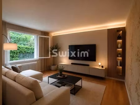 annecy – t2 de 50 m² avec garage  cave et fort potentiel