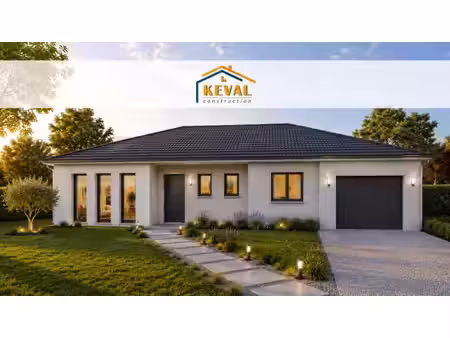 terrain avec maison neuf à vendre