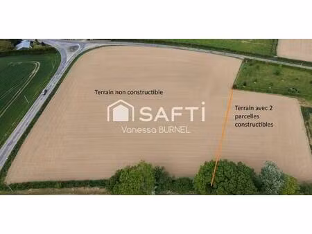 terrain constructible à vendre