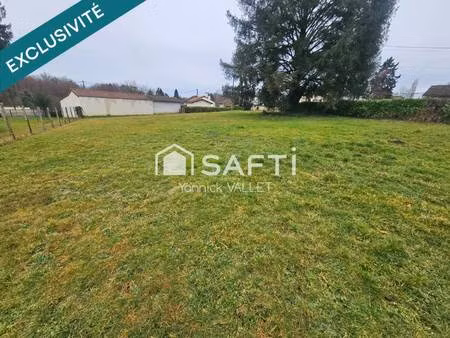 terrain constructible à vendre