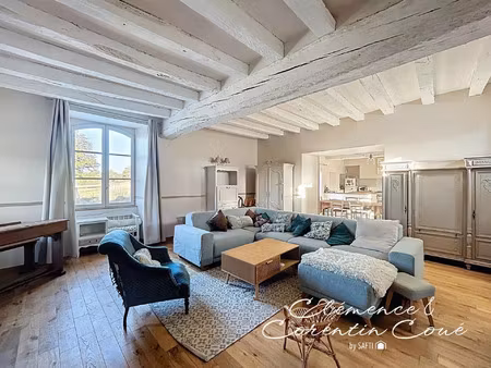 vente maison 11 pièces 260 m² bécon-les-granits (49370)