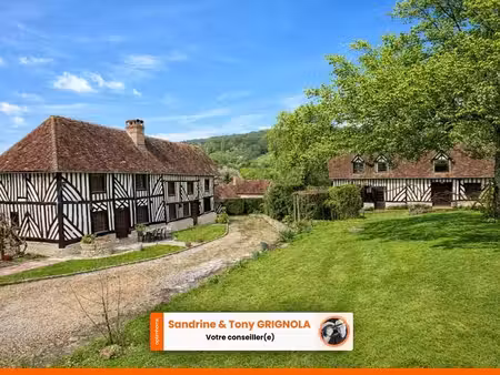 élégante propriété normande du xixᵉ siècle – maison principale  maison d’amis ...