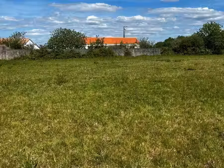 terrain constructible à vendre