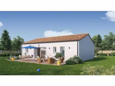 terrain avec maison neuve à vendre
