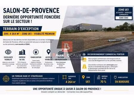terrain constructible viabilisé à vendre