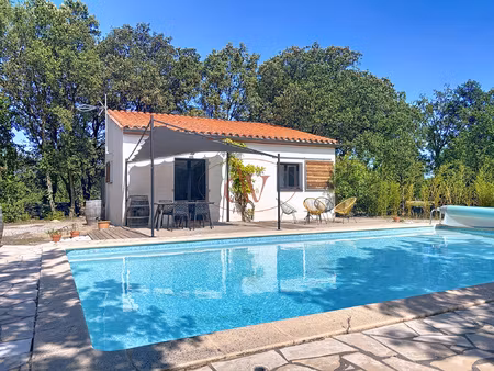 laroque des albères 66 - maison 155 m2 isole - piscine - dép