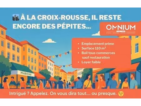 location commerce lyon 69004 110m²