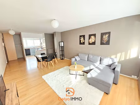 appartement t3 traversant de 68m2 rénové à ancely