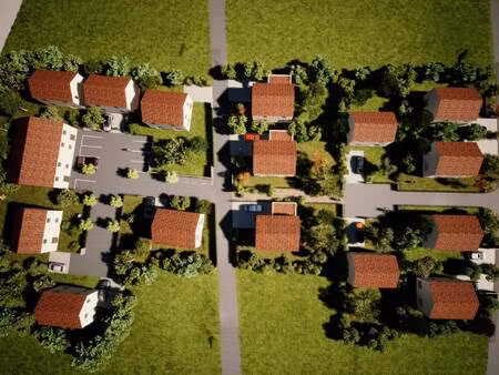 terrain constructible viabilisé à vendre