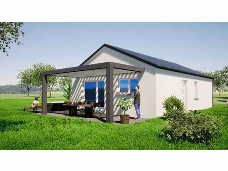 terrain avec maison neuve à vendre