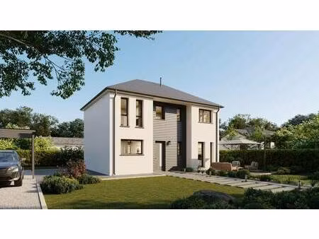 terrain avec maison neuve à vendre