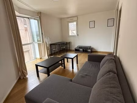 t2 meublé lumineux de 46 m² – rouen saint-sever / rue du grand-feu