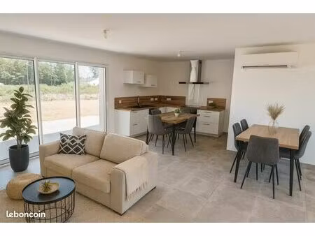 maison neuve 3 chambre 100m2 à coursac