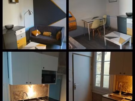 ? charmant t1 bis de 24m2 rénové  calme  dijon hyper-centre ville?