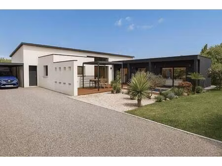 terrain avec maison neuve à vendre