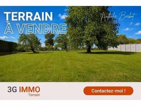 terrain constructible à vendre