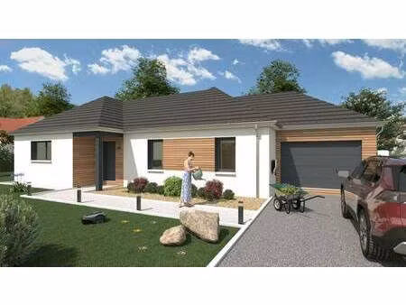 terrain avec maison neuve à vendre