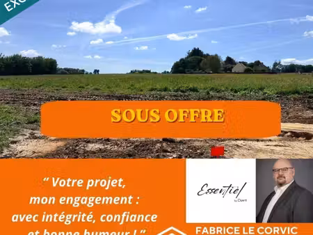 terrain constructible neuf à vendre