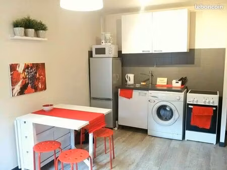 t3 meublé et équipé de 38m2 - prox rue nat