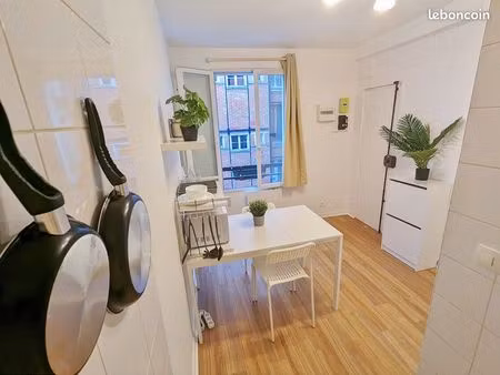 appartement 21m2 à goncourt/ république paris 11
