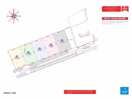 terrain constructible viabilisé à vendre