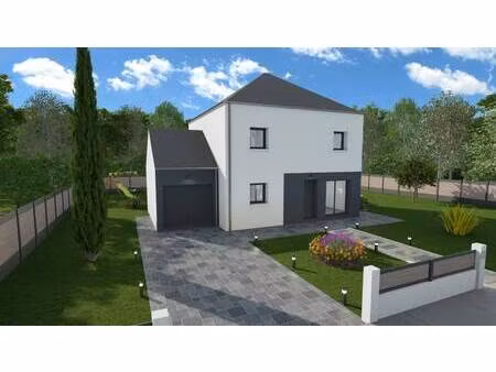 terrain avec maison neuve à vendre
