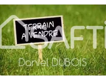 terrain constructible viabilisé à vendre