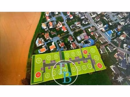 terrain constructible viabilisé à vendre
