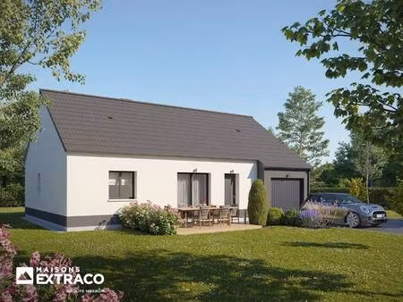 terrain avec maison neuve à vendre