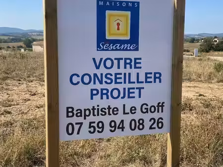 terrain constructible neuf à vendre