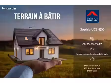 terrain constructible à vendre