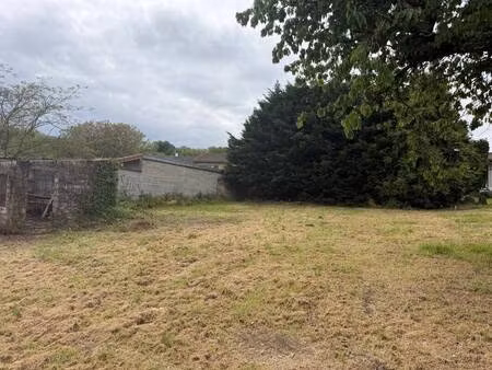 terrain constructible à vendre